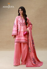 Silk Grandeur By Asim Jofa Unstitched 3 Piece Winter Suit-AJULSC-09