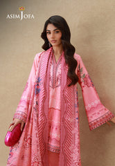 Silk Grandeur By Asim Jofa Unstitched 3 Piece Winter Suit-AJULSC-09