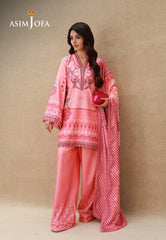 Silk Grandeur By Asim Jofa Unstitched 3 Piece Winter Suit-AJULSC-09