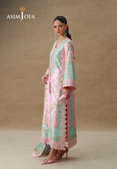 Silk Grandeur By Asim Jofa Unstitched 3 Piece Winter Suit-AJULSC-03