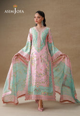 Silk Grandeur By Asim Jofa Unstitched 3 Piece Winter Suit-AJULSC-03