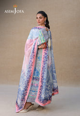Silk Grandeur By Asim Jofa Unstitched 3 Piece Winter Suit-AJULSC-06