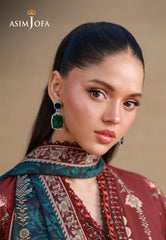 Silk Grandeur By Asim Jofa Unstitched 3 Piece Winter Suit-AJULSC-07