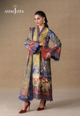 Silk Grandeur By Asim Jofa Unstitched 3 Piece Winter Suit-AJULSC-01