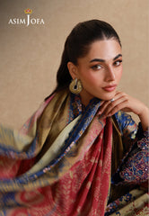 Silk Grandeur By Asim Jofa Unstitched 3 Piece Winter Suit-AJULSC-01