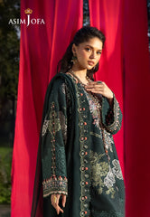 Asim Jofa Unstitched 3 Piece Luxury Lawn Suit-AJULW-06 Embroidered Lawn Unstitched 3 Pcs