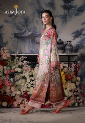 Asim Jofa Unstitched 3 Piece Charmeuse Silk Edit Suit-AJCS-04