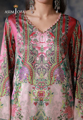 Asim Jofa Unstitched 3 Piece Charmeuse Silk Edit Suit-AJCS-04