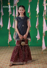 Asim Jofa Stitched Luxury Formals Kids Suit-AJKL-03