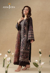 Aj Prints By Asim Jofa Unstitched 3 Piece Emb Cambric Suit-AJUBEP-06