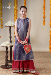 Asim Jofa Stitched Luxury Formals Kids Suit-AJKL-08