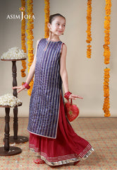 Asim Jofa Stitched Luxury Formals Kids Suit-AJKL-08