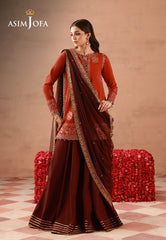 Asim Jofa Stitched Festive Formals Suit-AJULFH-03