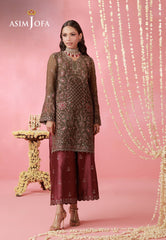 Asim Jofa Unstitched 2 Piece Formals Festive Wear Suit-AJUFC-17