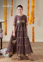 Asim Jofa Stitched Luxury Formals Kids Suit-AJKL-06