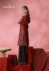 Asim Jofa Unstitched 2 Piece Formals Festive Wear Suit-AJUFC-12