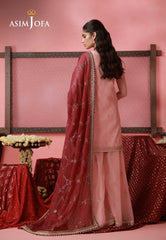 Asim Jofa Unstitched 3 Piece Formals Festive Wear Suit-AJUFC-21