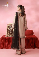Asim Jofa Unstitched 3 Piece Formals Festive Wear Suit-AJUFC-06