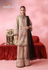 Asim Jofa Unstitched 3 Piece Formals Festive Wear Suit-AJUFC-06