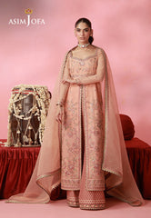 Asim Jofa Unstitched 3 Piece Formals Festive Wear Suit-AJUFC-15