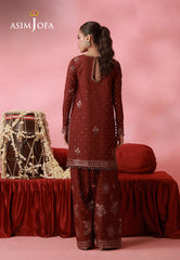 Asim Jofa Unstitched 2 Piece Formals Festive Wear Suit-AJUFC-19