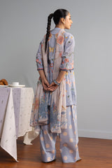 Coco By Zara Shahjahan Unstitched 3 Piece Prints Drop Two Suit-8B-YUKI