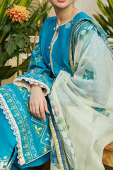 Coco by Zara Shahjahan Unstitched 3 Piece Lawn Collection'2024-08-B-Zoya