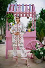 Sip N Style by Opole Stitched 2 Piece Summer Collection'2025-Rose Mojito