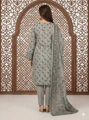 Dr Haris Unstitched 3 Piece Printed  Lawn Vol-04 Suit-DRP-036