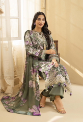 Senora By Humdum Stitched 3 Piece Emb Printed Lawn Collection'2025-D-06