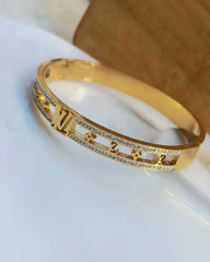 Halcyon Sleek Pave Bracelet - Zeesy Jewellery