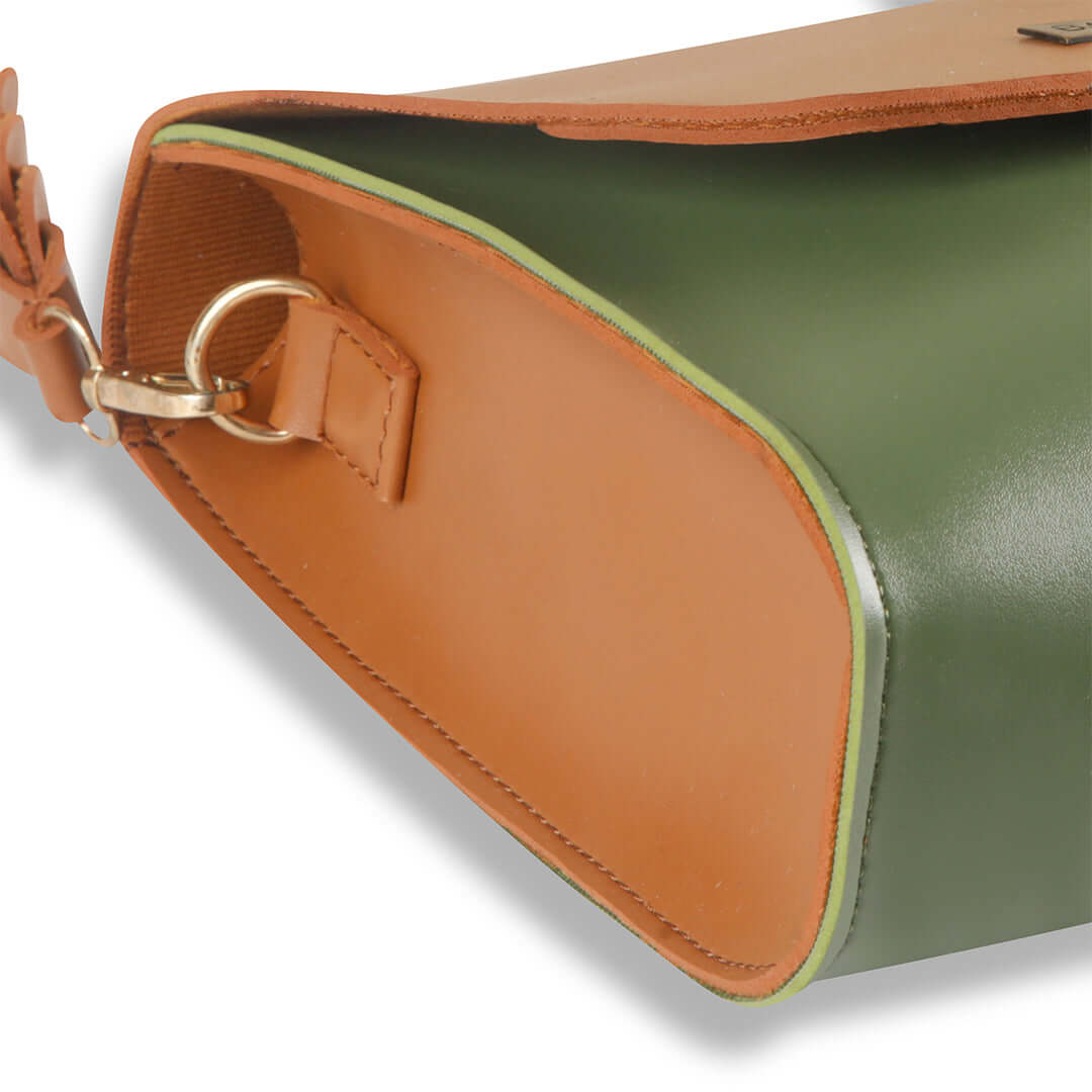 GLOW GREEN / BROWN - Bag X