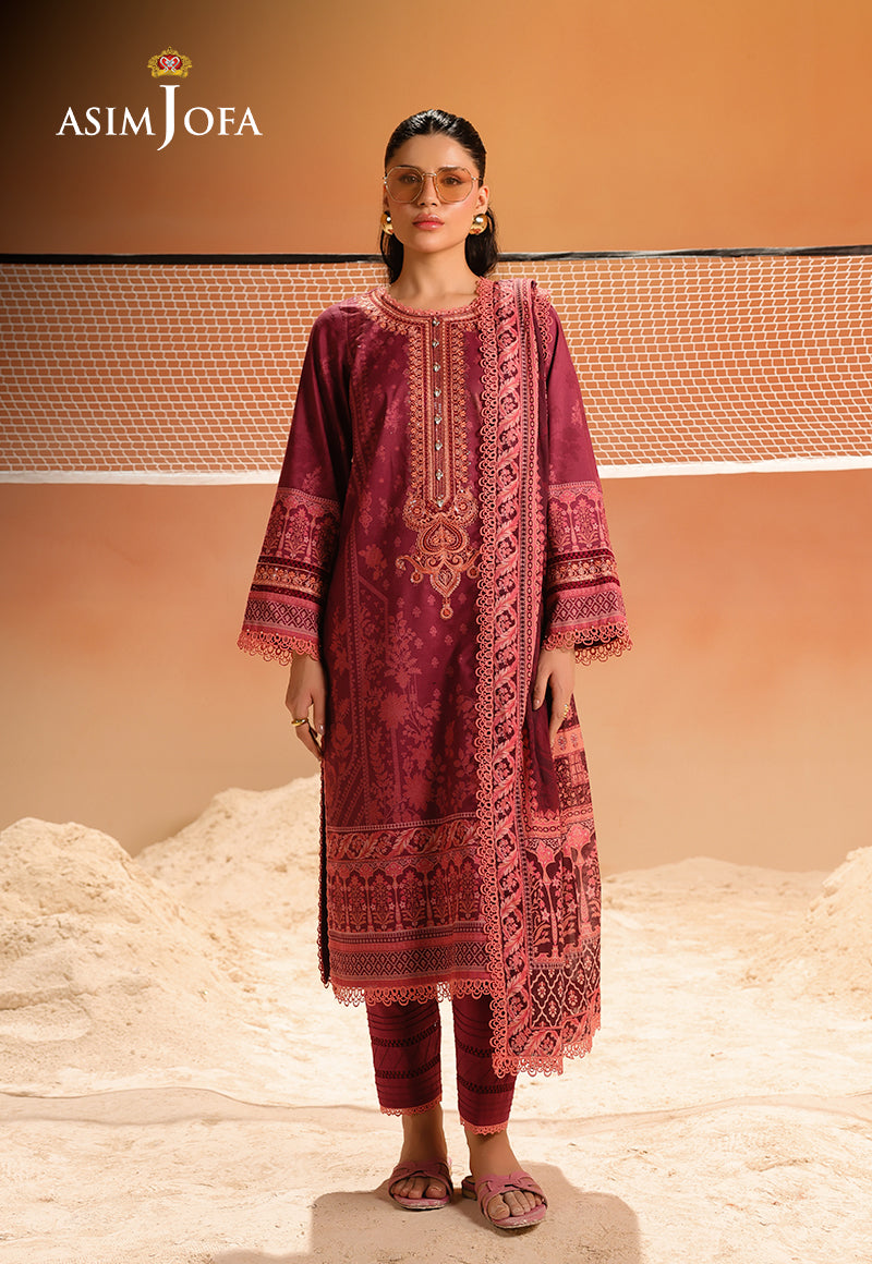 Rhapsody By Asim Jofa Unstitched 2 Piece Summer Collection'2025 Ajubu-15