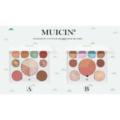Muicin-White Blusher & Eyeshadow Palette