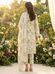 Dr Haris Unstitched 3 Piece Printed  Lawn Vol-03 Suit-DRP-028