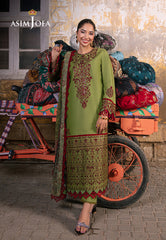 Asim Jofa Aira Summer Prints Ajar-33 Embroidered Lawn 3 Pcs