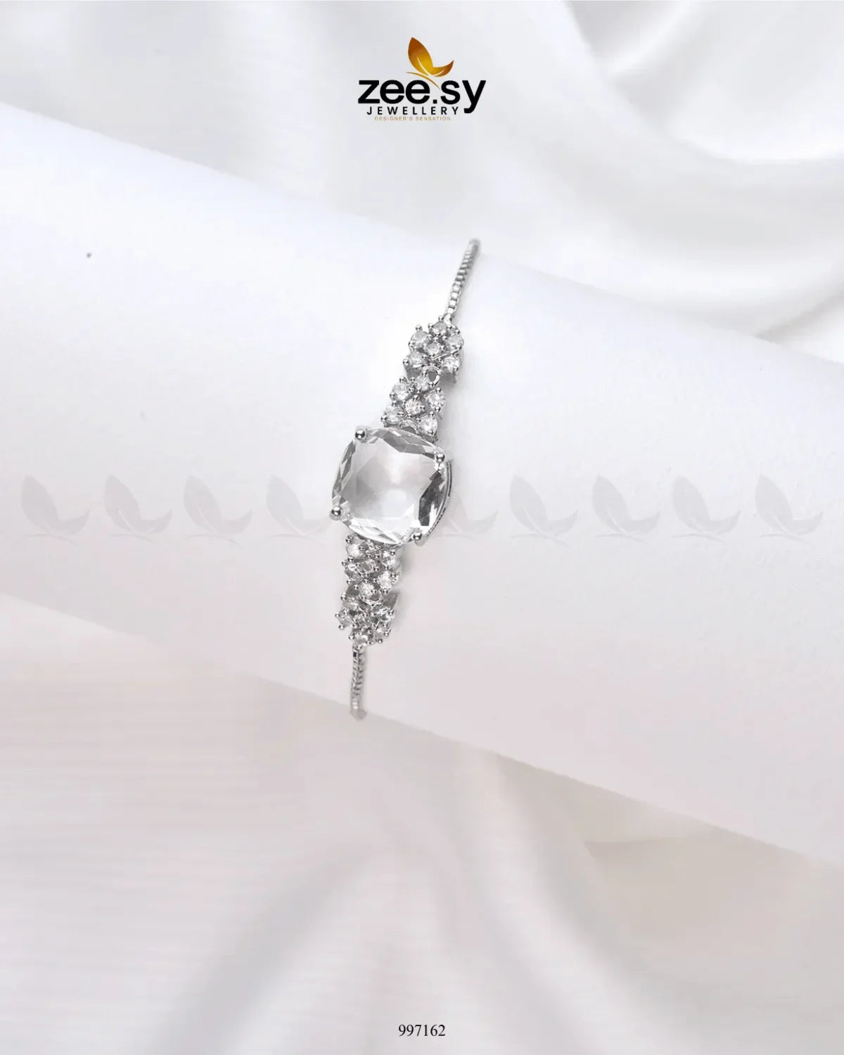 Morganite Bracelets White - Zeesy Jewellery