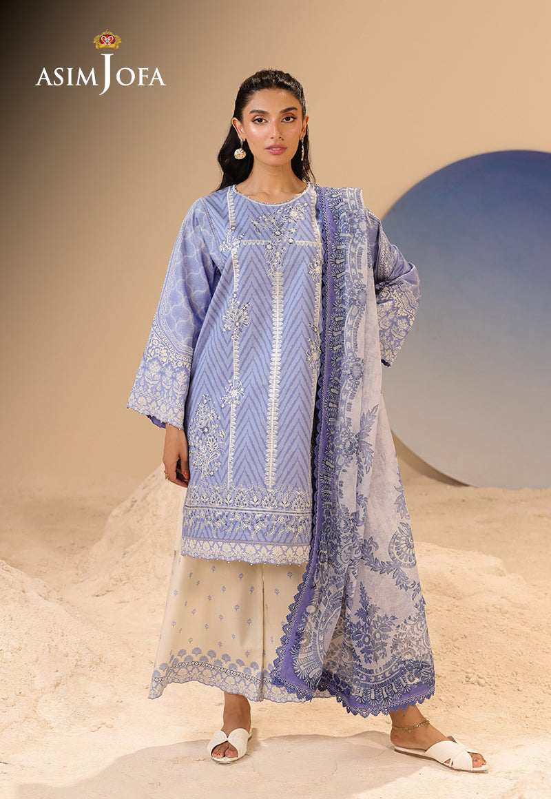 Rhapsody By Asim Jofa Unstitched 3 Piece Summer Collection'2025 Ajubu-13