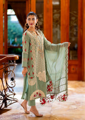Manzar By Al Harir Stitched 3 Piece Summer Suit-AH001-MANAZAR