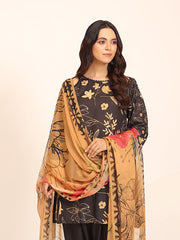 Floret By Nazmina Premium Swiss Lawn Collection'2025-Whispering Willow (LD-18)