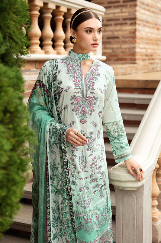 Riwayat By Ramsha Unstitched 3 Piece Luxury Lawn Vol-09 Collection'2024-Y-905