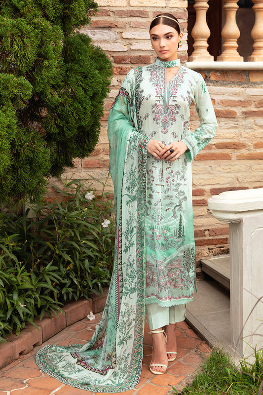 Riwayat By Ramsha Unstitched 3 Piece Luxury Lawn Vol-09 Collection'2024-Y-905