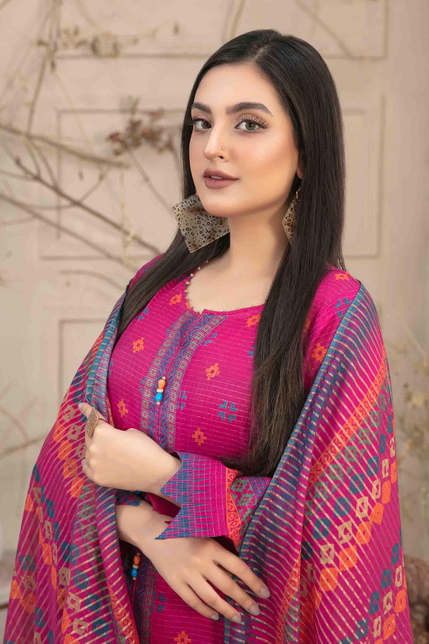 Isleen by Tawakkal Unstitched 3 Piece Digital Print Slub Lawn Collection'2023-I-9073