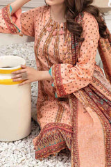 Isleen by Tawakkal Unstitched 3 Piece Digital Print Slub Lawn Collection'2023-I-9080