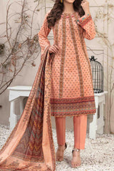 Isleen by Tawakkal Unstitched 3 Piece Digital Print Slub Lawn Collection'2023-I-9080