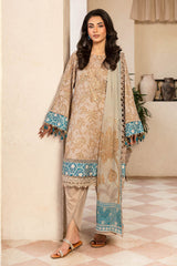 M.Basic by Maria B Unstitched 3 Piece Eid II Lawn Collection'2025-MB-909-B