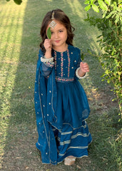 Gulzar By Modest Stitched 3 Piece Formals Suit-9250 Toddlers