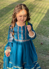 Gulzar By Modest Stitched 3 Piece Formals Suit-9250 Toddlers