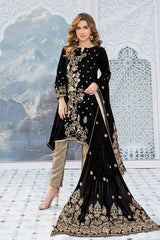 Panache Apparel Stitched Shirt Collection-Noir
