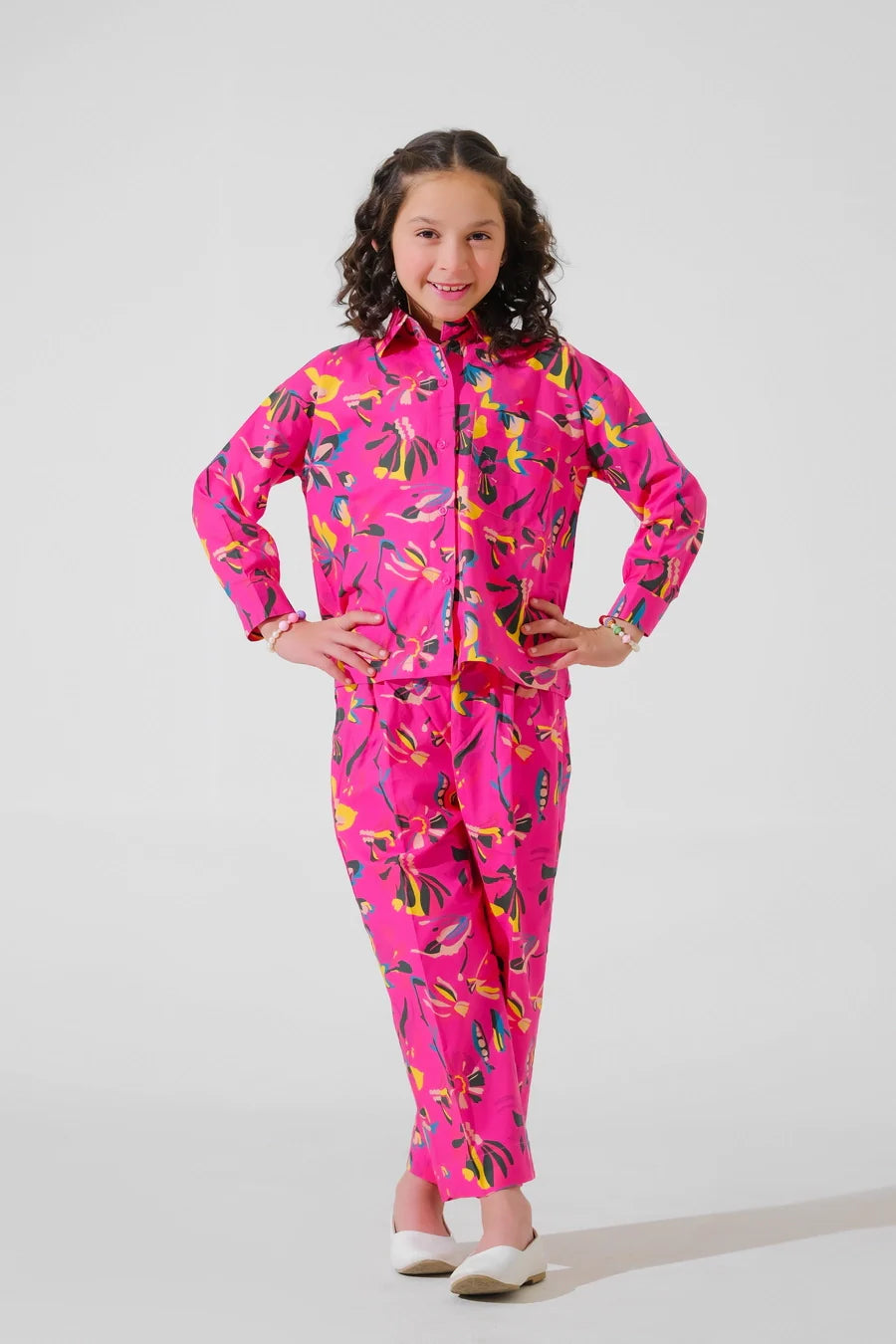 Dhaga Stitched 2 Piece Premium Cambric Kids Collection'2025-Taffy